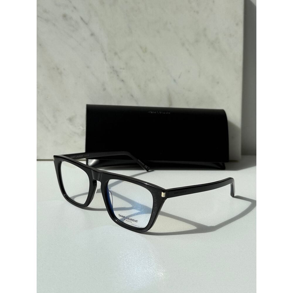 NEW Saint Laurent SL343 Optical Frames in Black - Picture 2 of 9